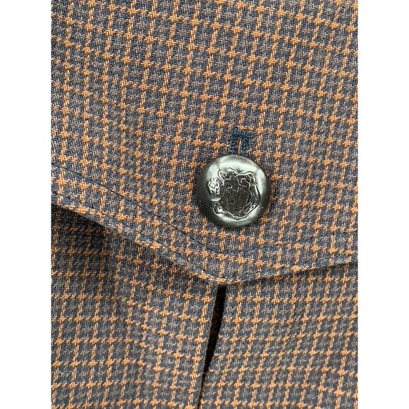 ZARA Women's Brown Gingham Open-Front Long Sleeve Cropped Blazer SZ S - Picture 8 of 12